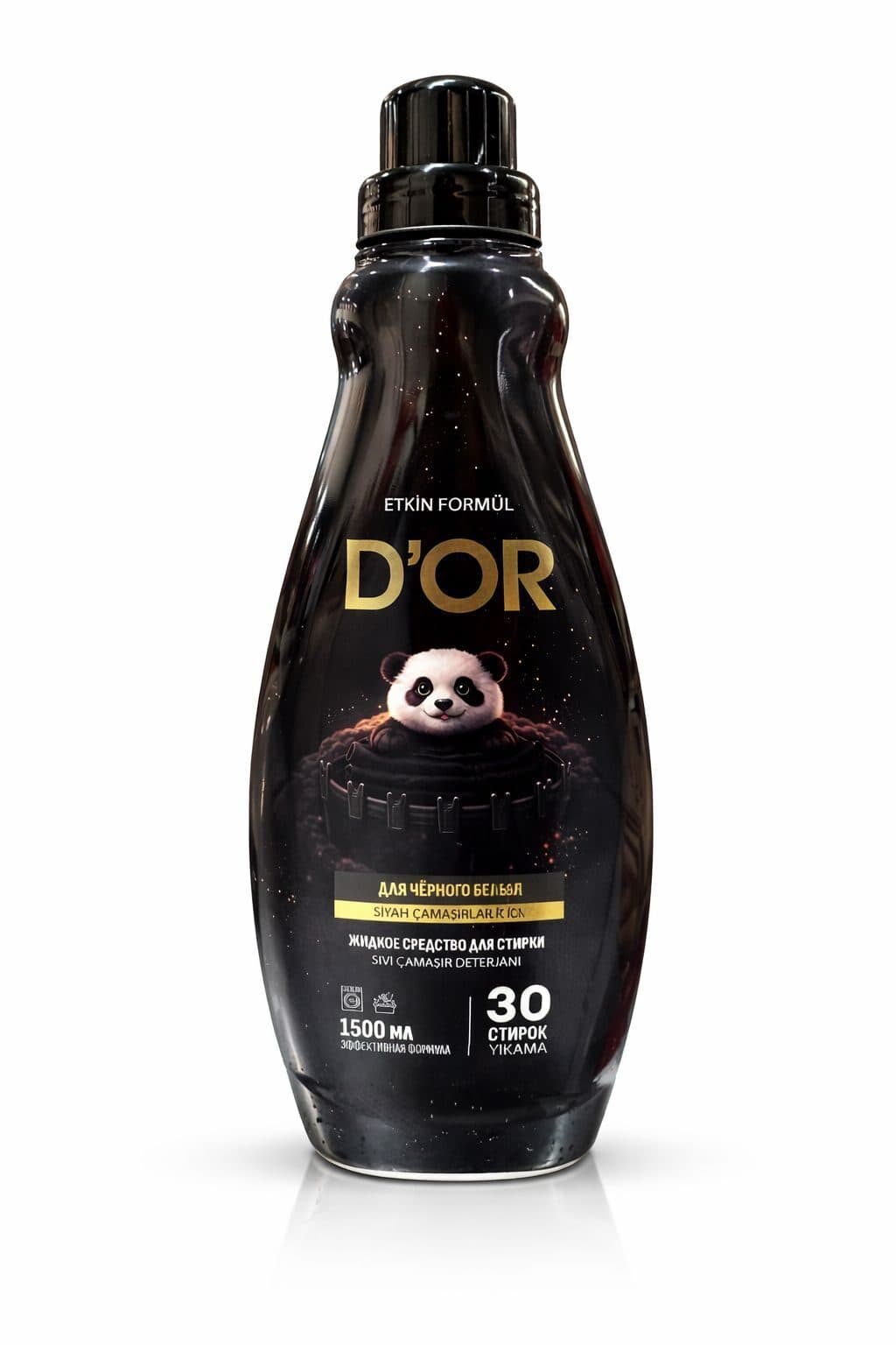 Стиральный порошок жидкий "D’OR" ЧЕРНЫЙ 1500 мл