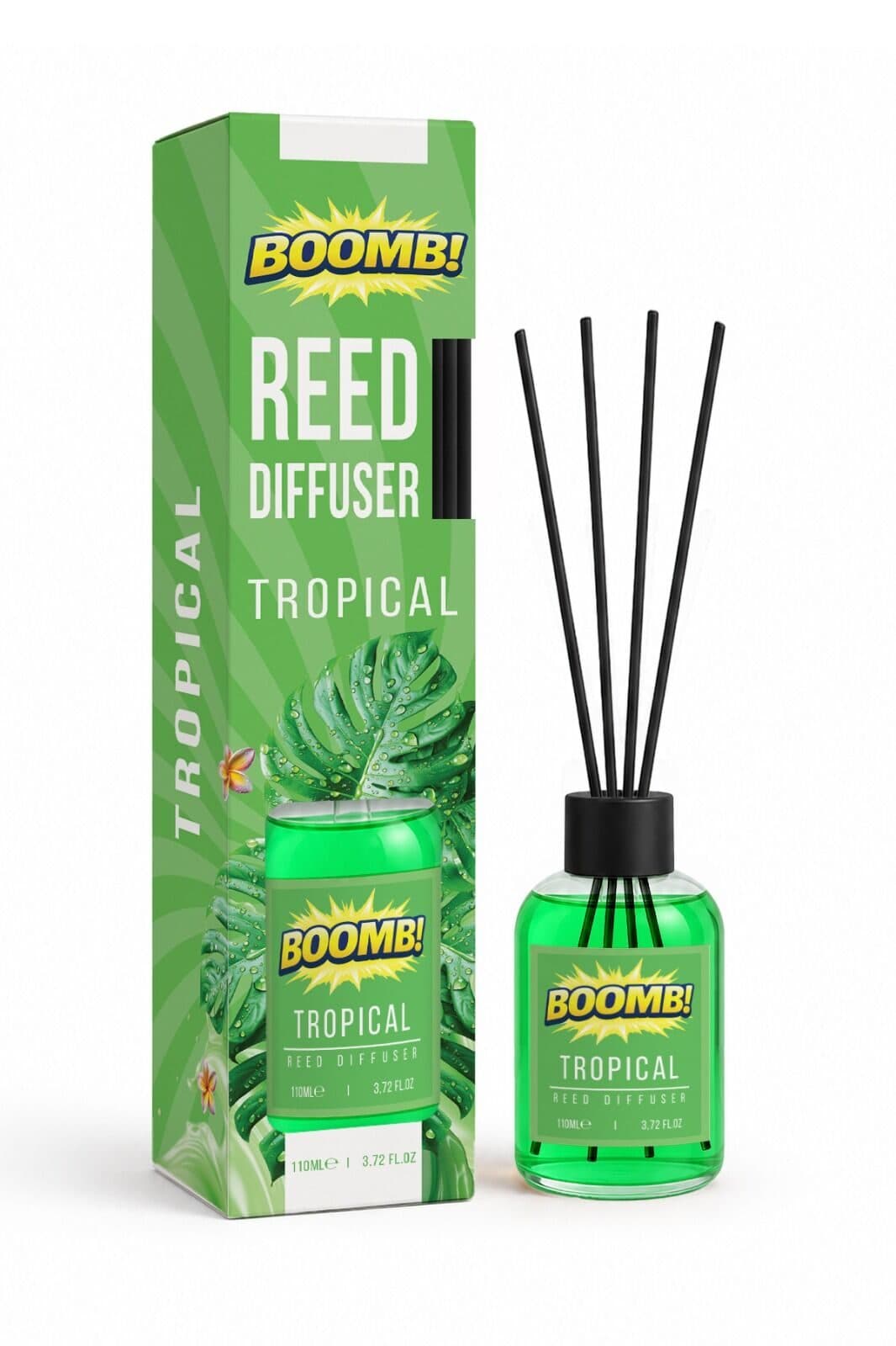 Ароматический диффузор с палочками BOOMB  Tropical 110мл