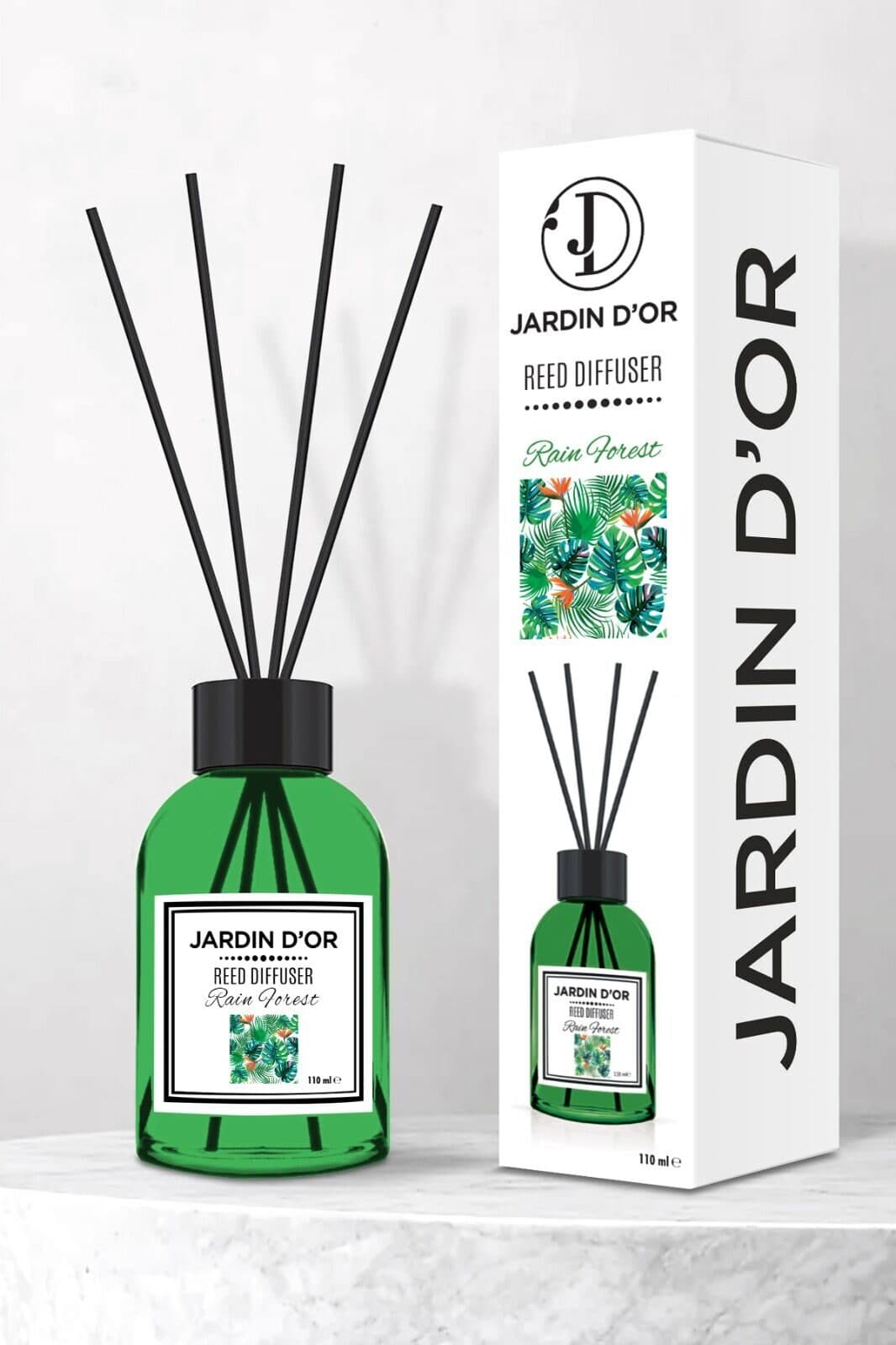 Ароматический диффузор с палочками JARDIN D’OR WHITE Tropical 110мл